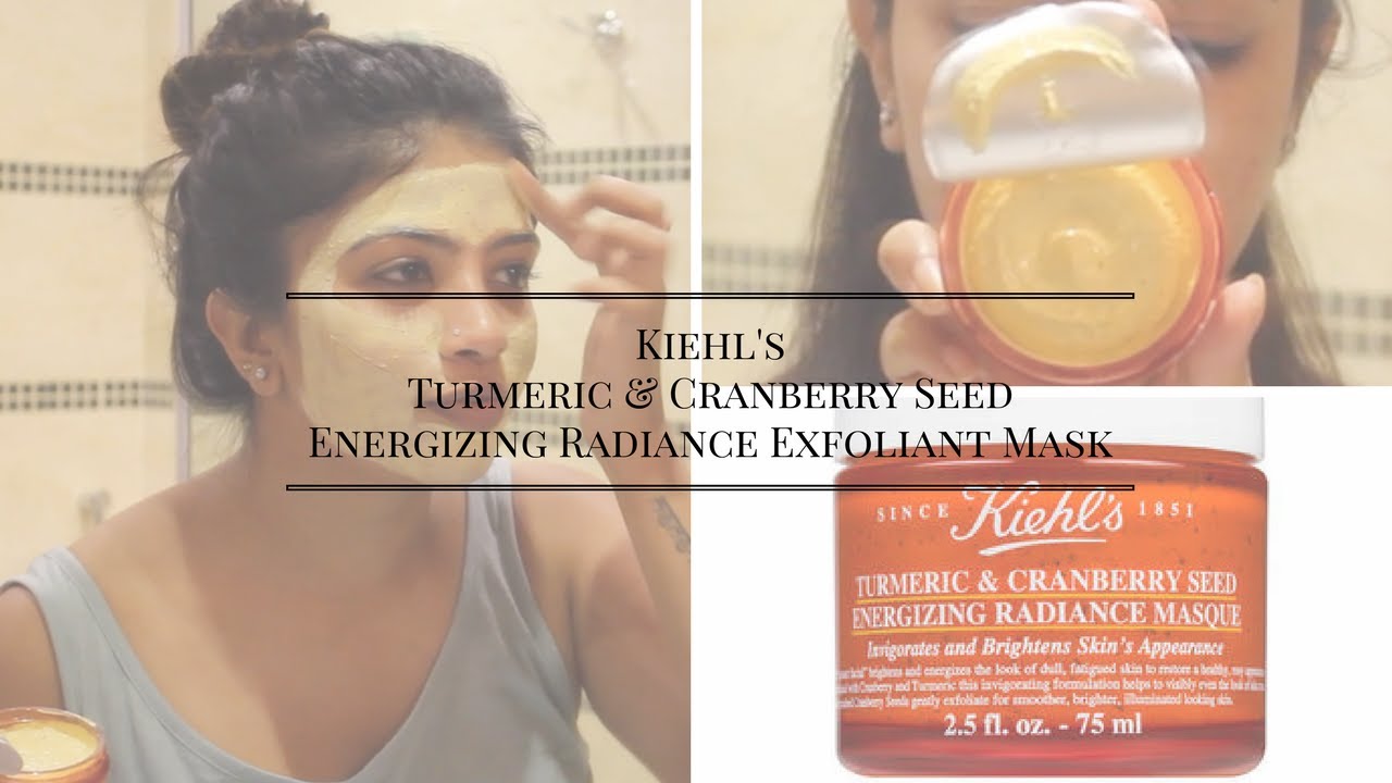 Kiehl's Turmeric & Cranberry Seed Mask | Review & First Impression
