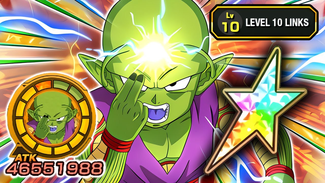 100% NEW DAIMA PICCOLO LEVEL 10 LINKS SHOWCASE!!! Dragon Ball Z Dokkan Battle