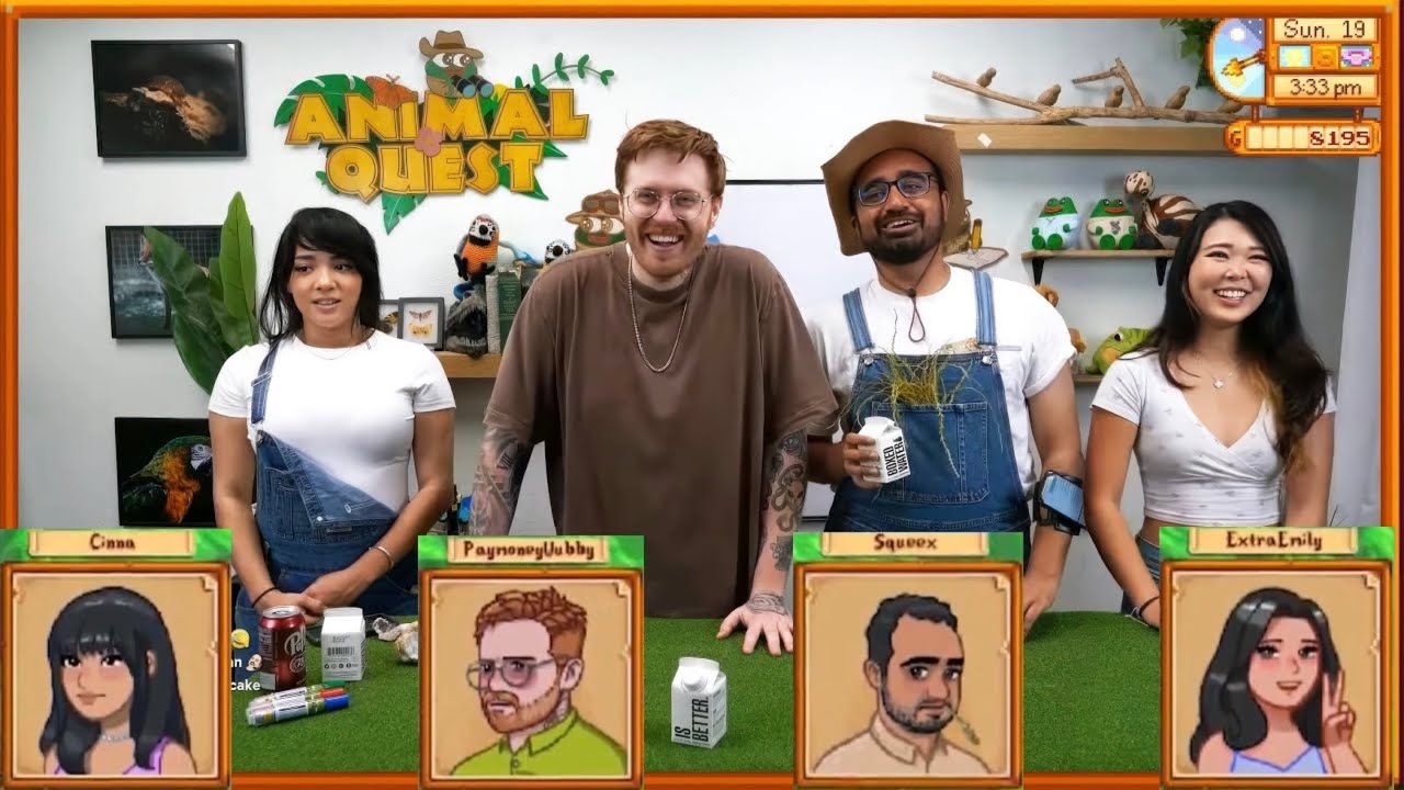 SqueexDew Valley! ft. @PaymoneyWubby @mayahiga @Cinnabrit @extraemily and @Squeex