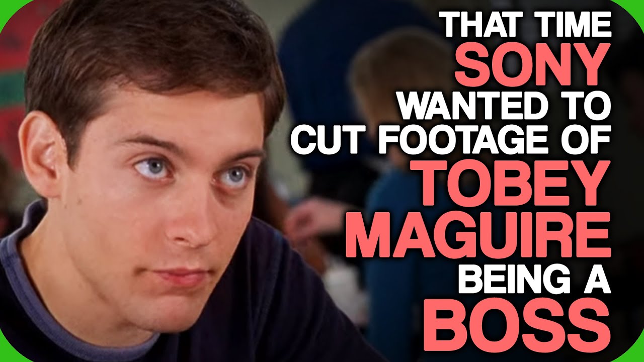 That Time Sony Wanted To Cut Footage of Tobey Maguire Being a Boss (Our Office Is Haunted)