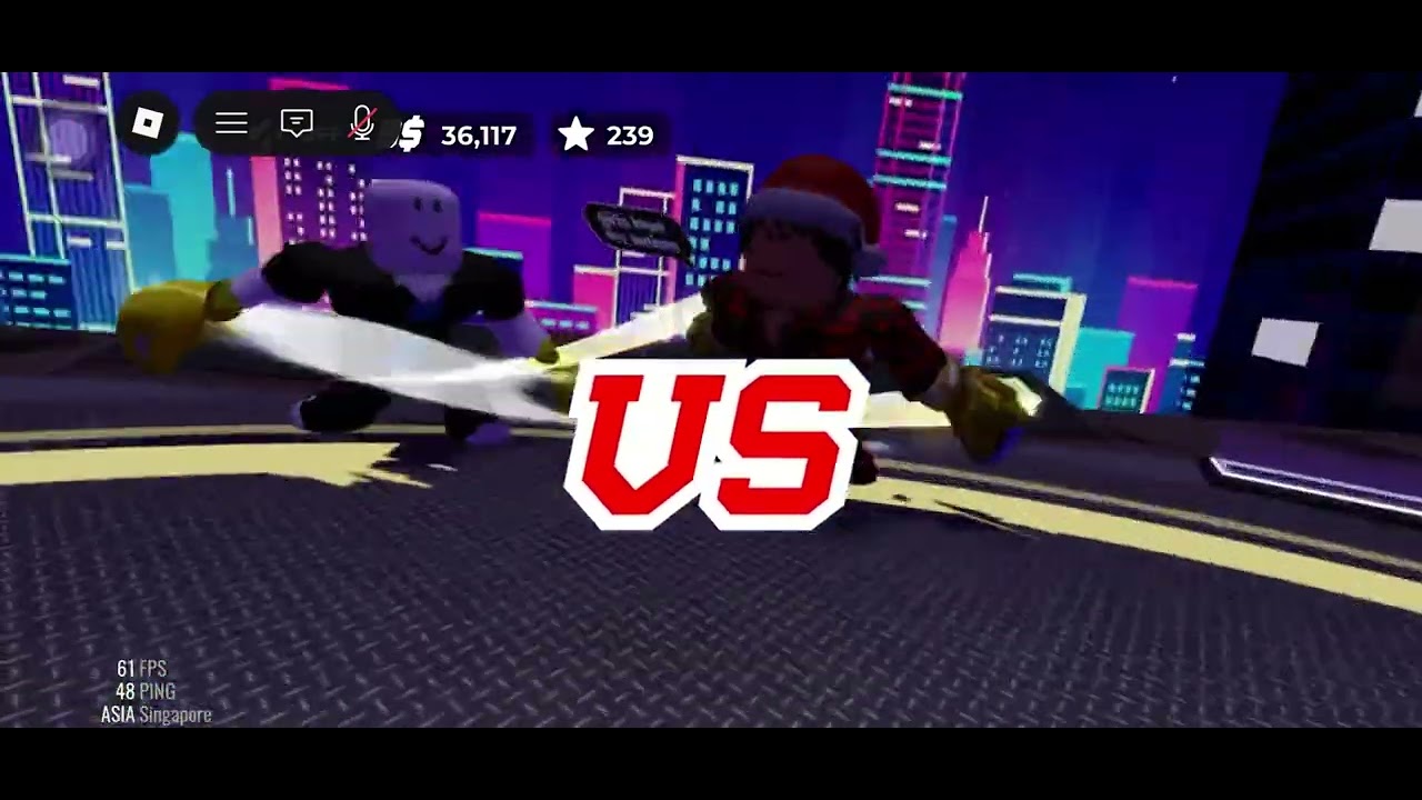2v2 with Random Person In Class B (Roblox Boxing League)