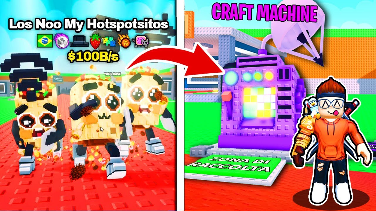 Ho creato UN BRAINROT RARO CON TUTTI I TRATTI su ROBLOX STEAL A BRAINROT!!