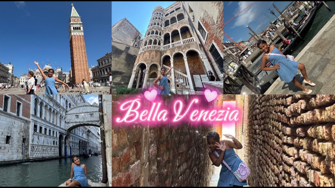 Vamos  a Venecia 🥰☀️🎉No te pierdas este mágico lugar❤️🌸