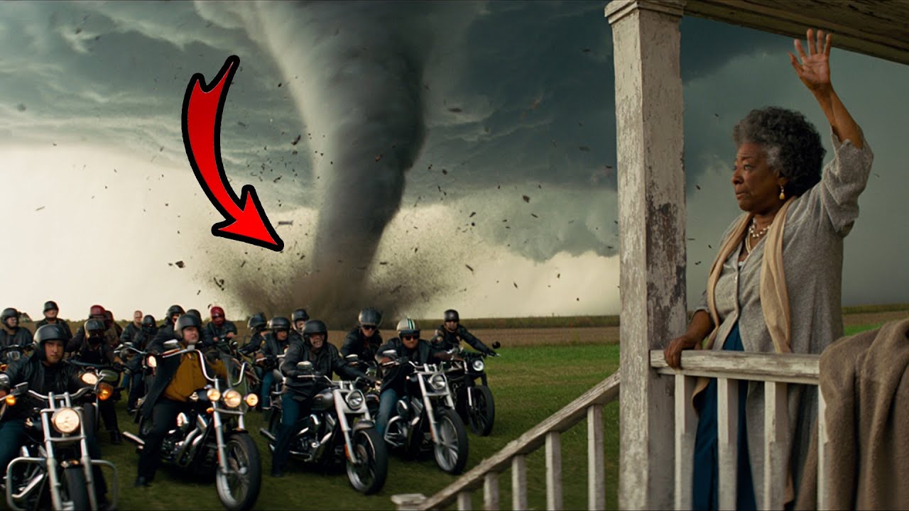 She hid 25 Hells Angels from a tornado. Days later, 1,800 bikers returned to change her life