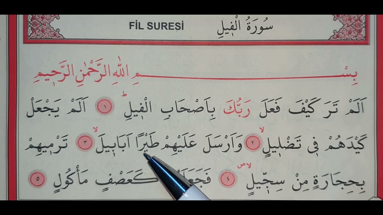 Fil Suresi | Sure &Ccedil;alışmaları