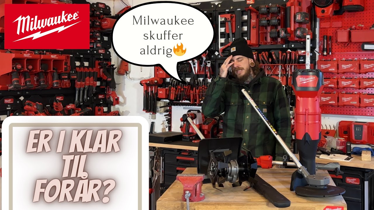Milwaukee Nyheder! | Nye forsatser til Motorenhed | Hækkeklipper - Blæser - Kultivator - Buskrydder