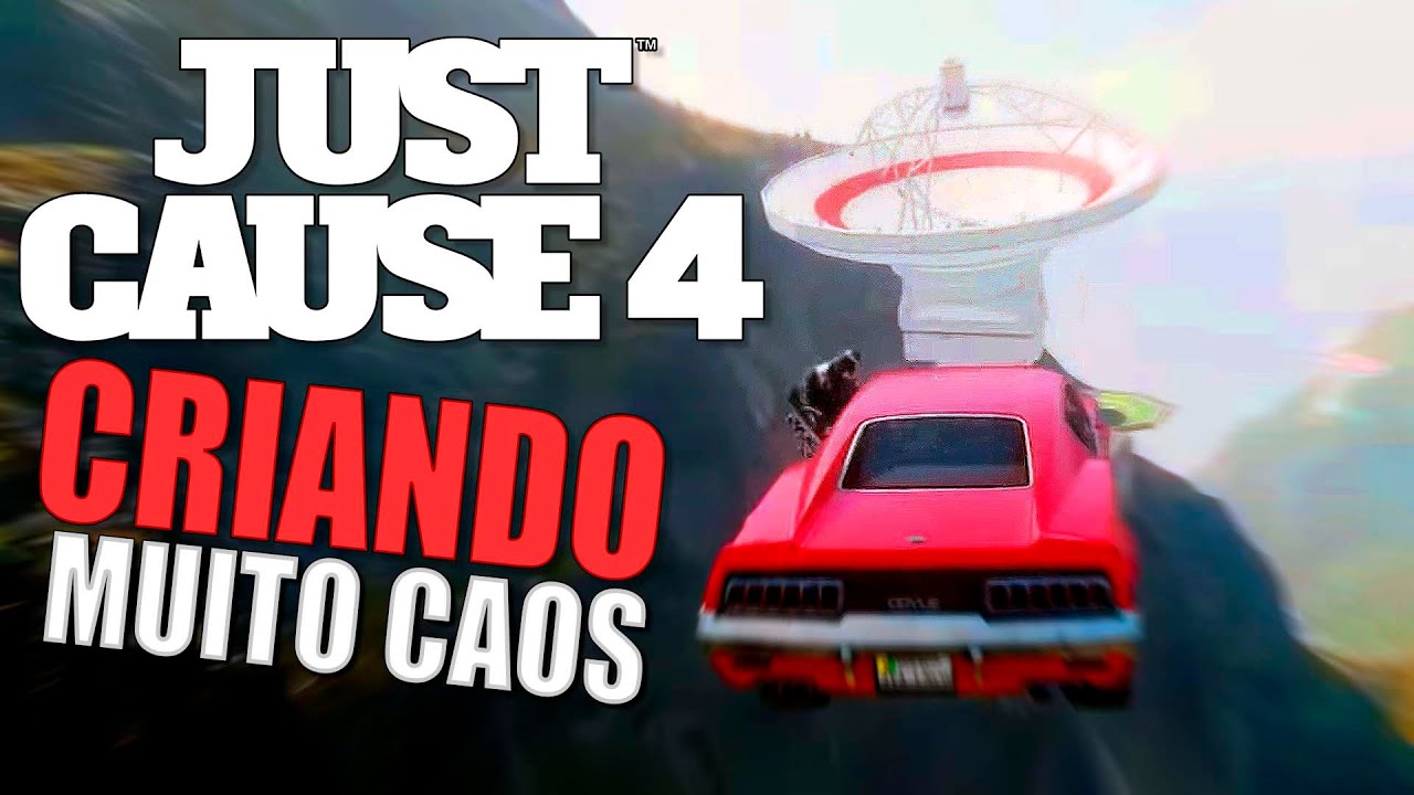 Criando muito caos no Just cause 4