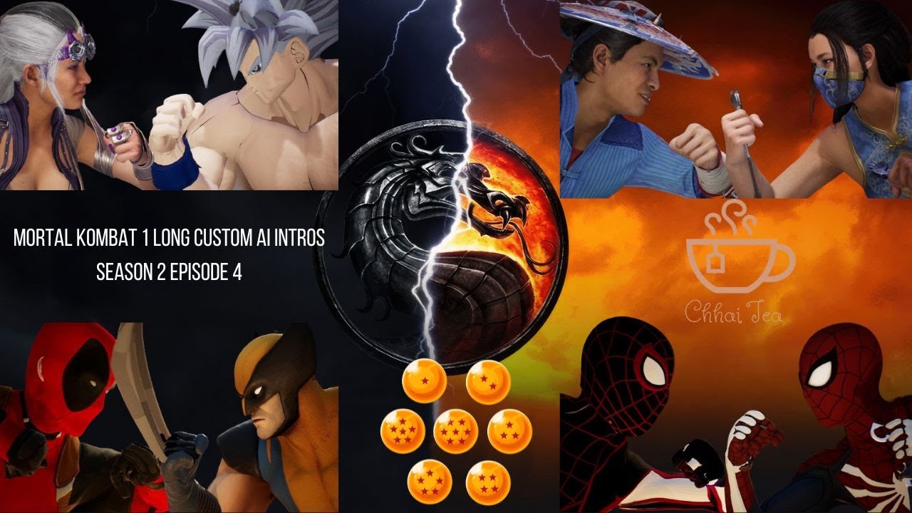 Mortal Kombat 1 Длинные пользовательские вступления ИИ, сезон 2, эпизод 4