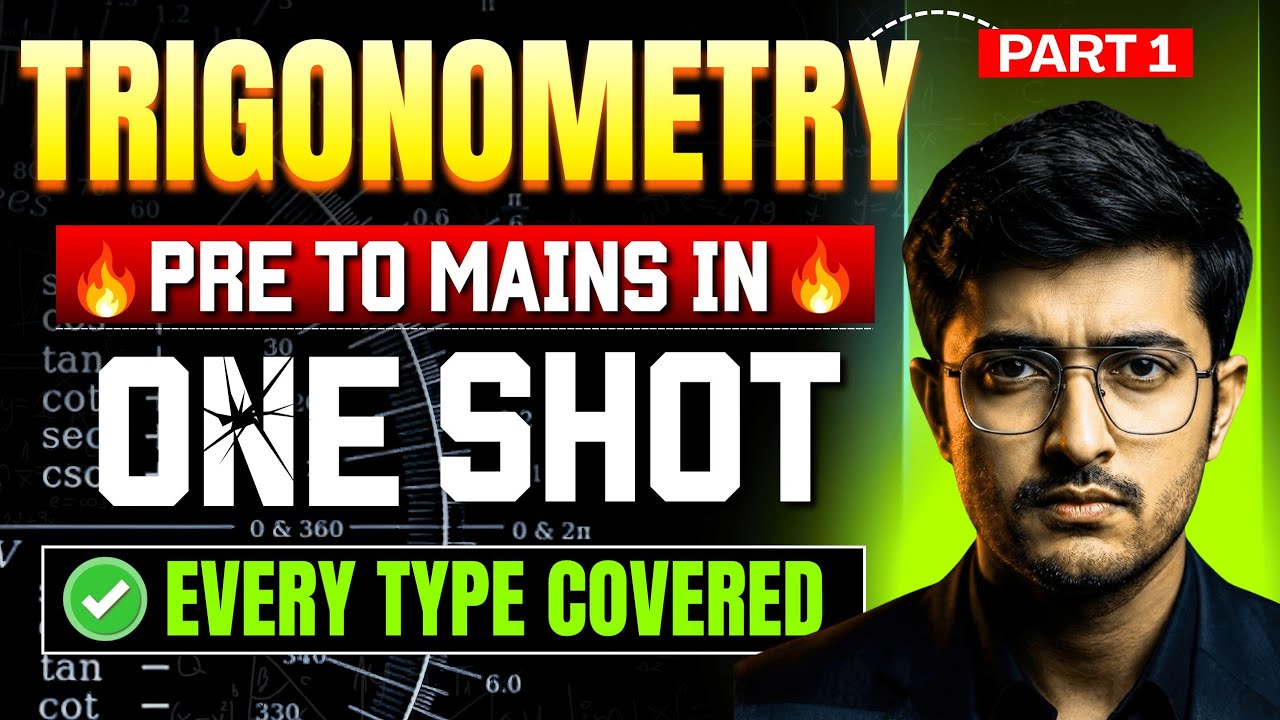 🔥Complete TRIGONOMETRY ONE SHOT (Part 1) | All Types Covered | SSC CGL,CHSL,CPO | Viren Sir #ssc