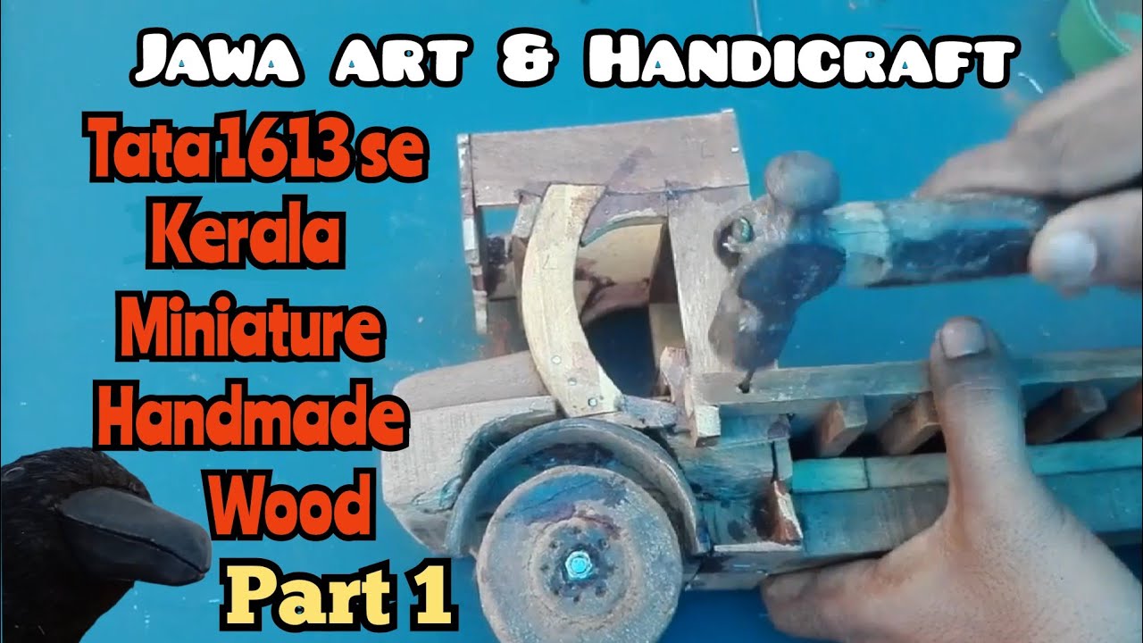 Tata 1613 se lorry #miniature handmade #part 1#Jawa art&handicraft#Title #Jovan
