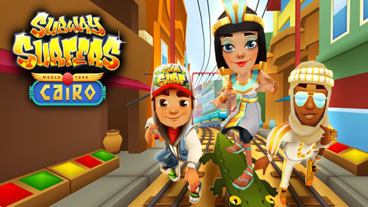 Subway Surfers: Cairo - Sony Xperia Z2 Gameplay