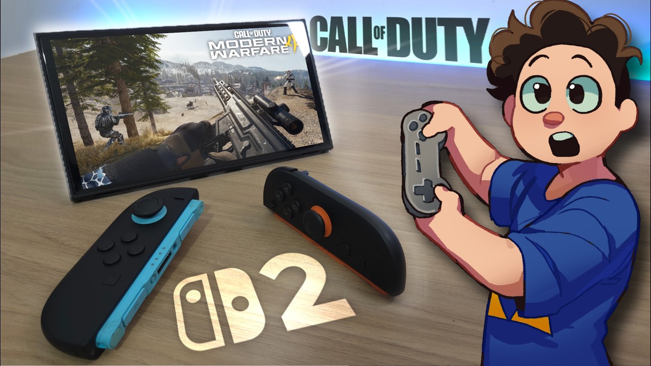 Conferindo o novo COD no Switch 2