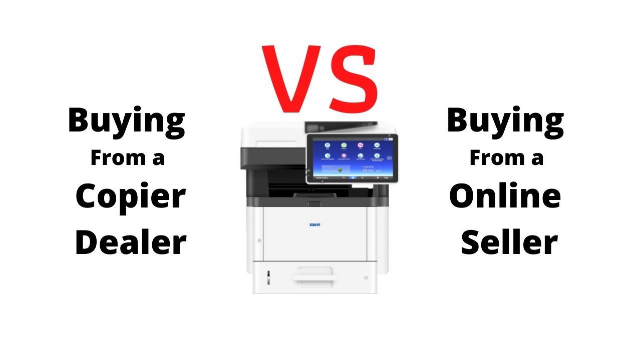 Buying From A Copier Dealer Vs Online