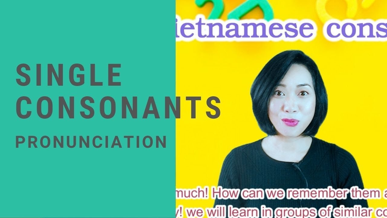 Single Consonants | Learn Vietnamese With Mai #tiengviet