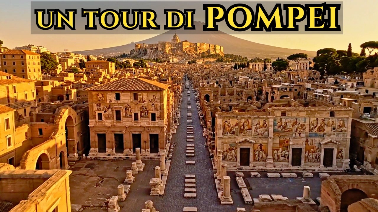 Un Tour di Pompei Prima di Essere Sepolta per Sempre (Ricostruzione AI)