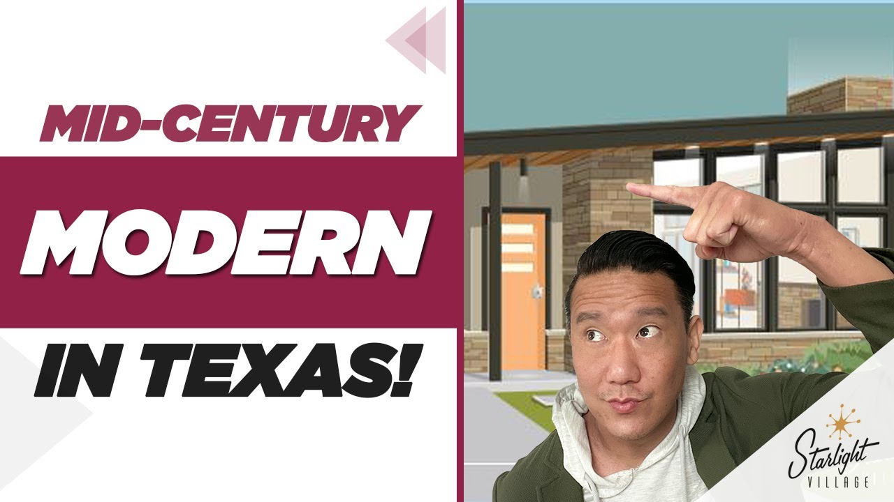 The most UNIQUE Neighborhood in Austin Texas! | Mid Century Modern | Starlight Village