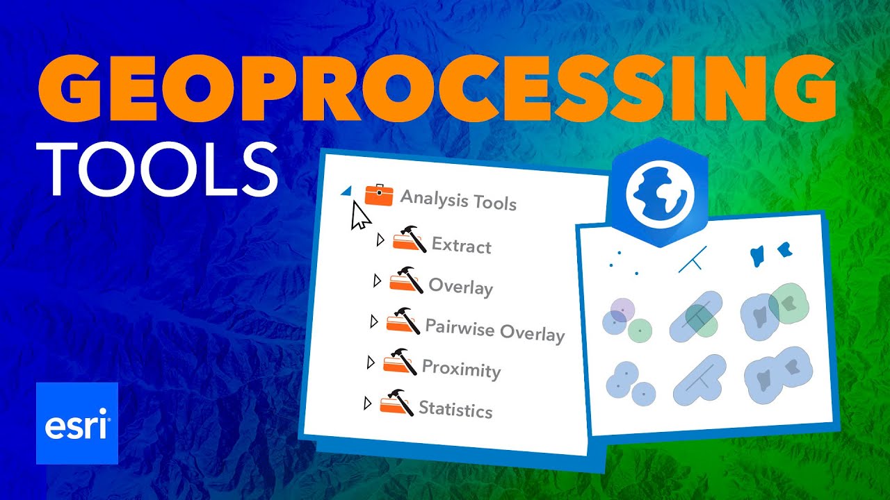 Использование инструментов геообработки в ArcGIS Pro