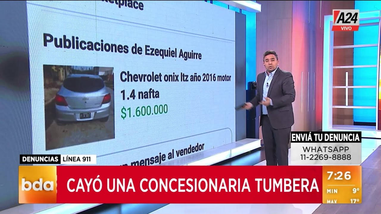 🚨 Cayó una concesionaria tumbera: ofrecían autos a través de Marketplace