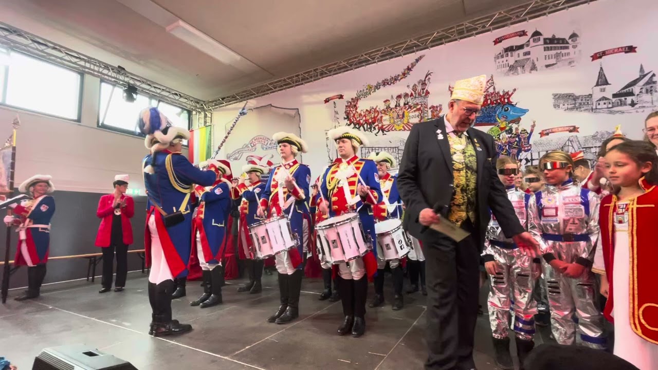 Einmarsch Laridah / Locke / Trömmelchen in Königswinter Oberdollendorf - TC Thomasberg