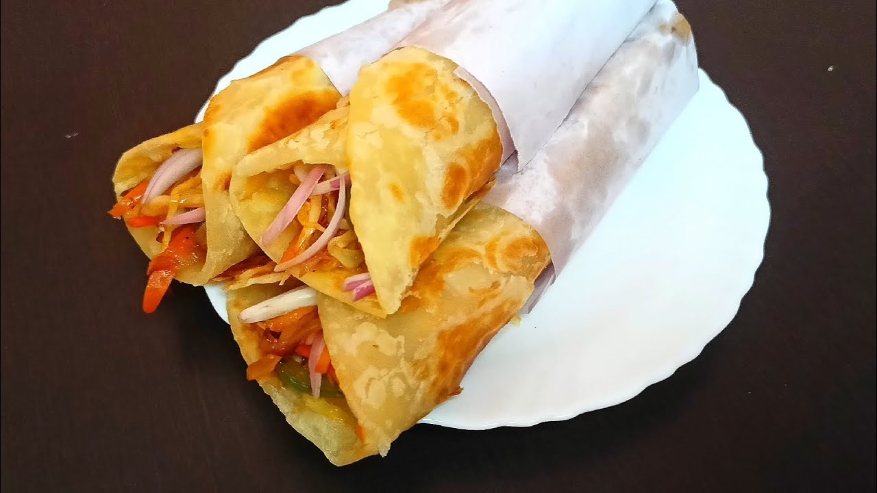 Veg Roll Recipe | वेज रोल | Street Style Veg Roll |Veg Frankie 