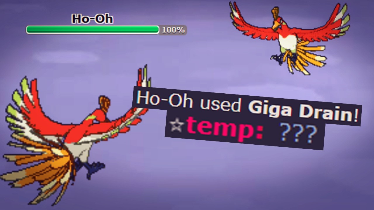 The Greatest But Weirdest Pokemon Battle You'll Ever Watch