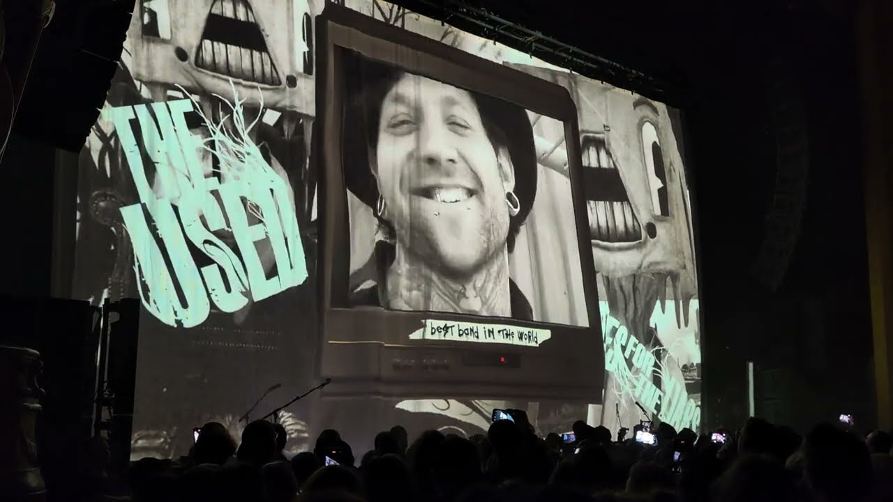 The Used - Live @ The Fillmore, Detroit MI, 04-06-2025 (25th Anniversary Tour Day 3)