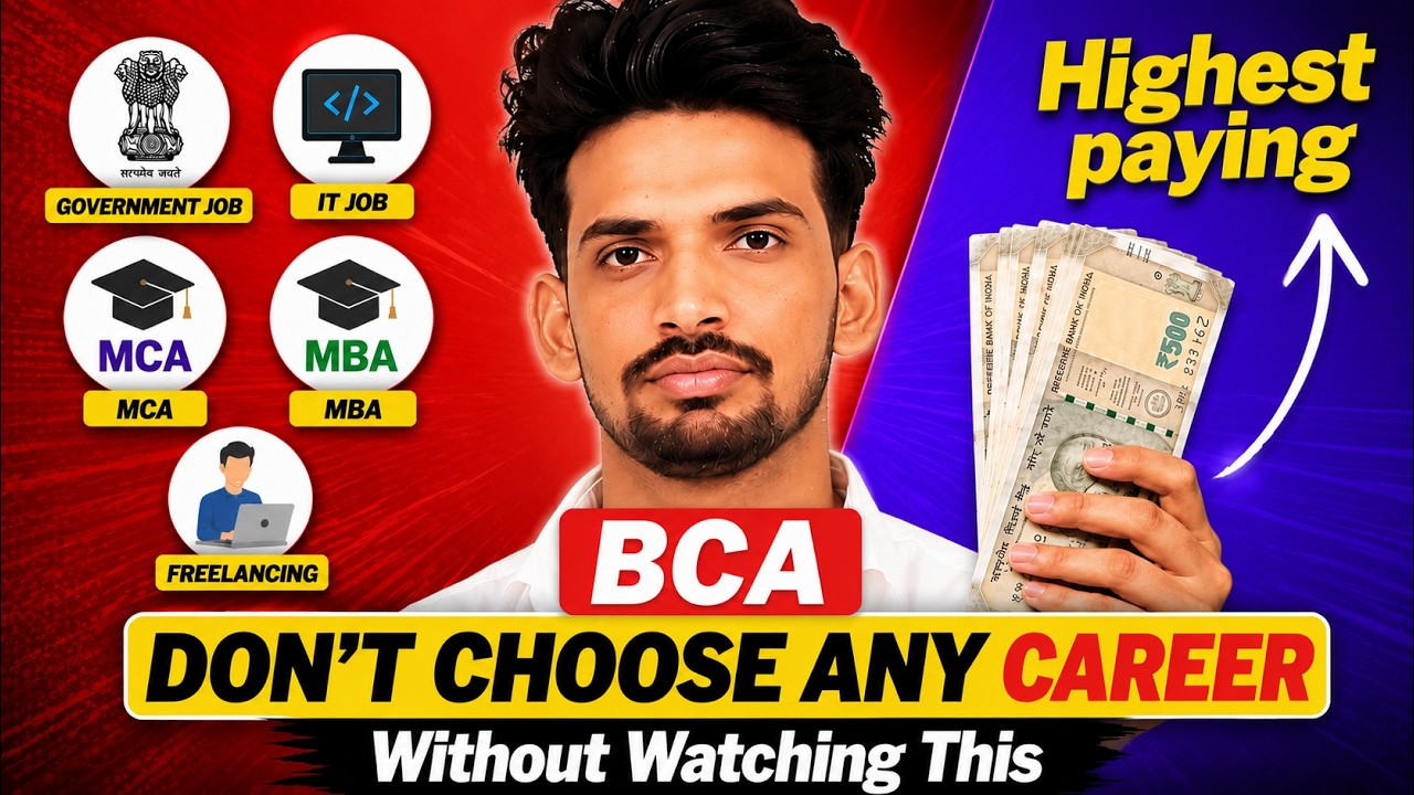 Career Options After BCA | 25+ Best Jobs, Salary, MCA, MBA & Complete Roadmap (2026)