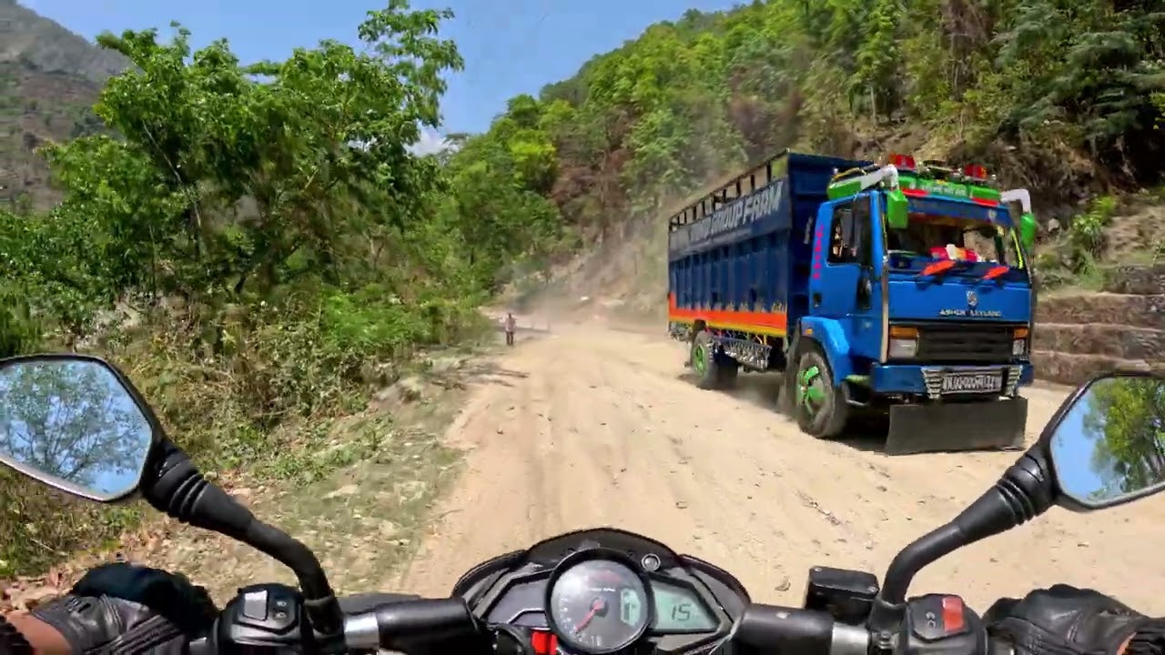 HETAUDA to KATHMANDU via Kulekhani, Phakhel, Pharping || Full Road Video on Bike | Raw Footage Nepal