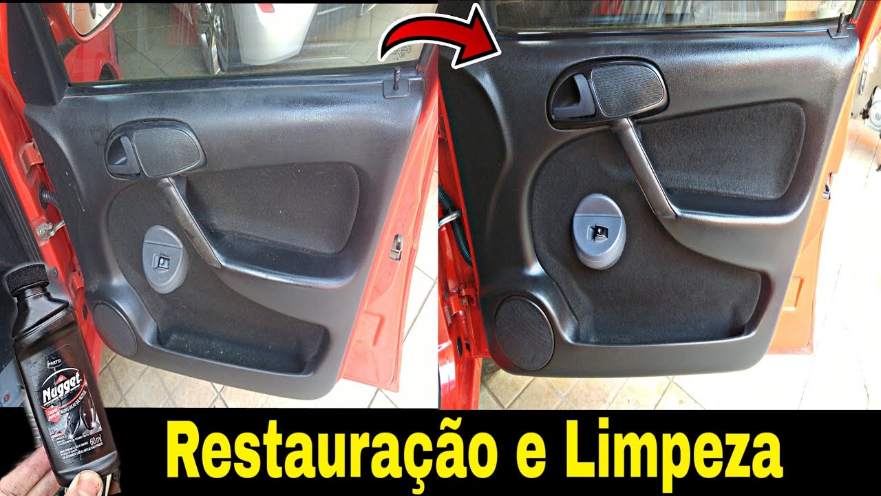 Como Limpar e Restaurar o Plástico da Porta do Carro