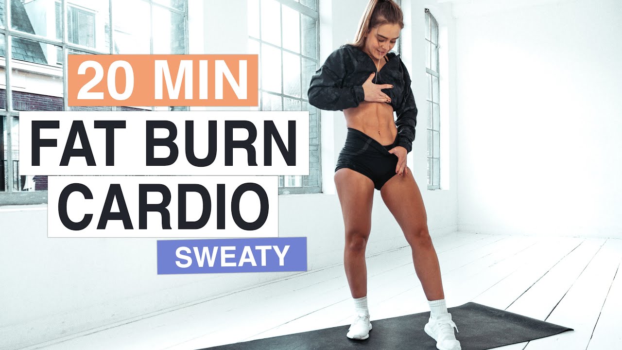 20 MIN SWEATY FAT BURNING CARDIO WORKOUT