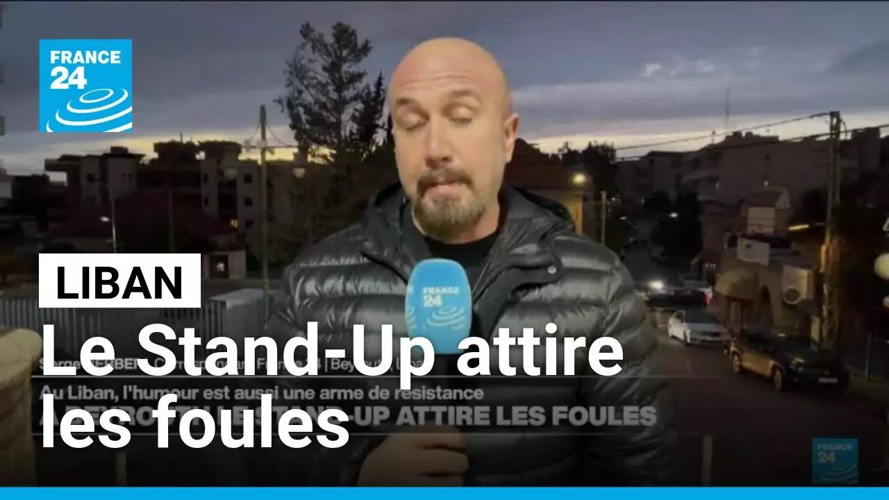 Liban : à Beyrouth, le Stand-Up attire les foules, l'humour comme arme • FRANCE 24
