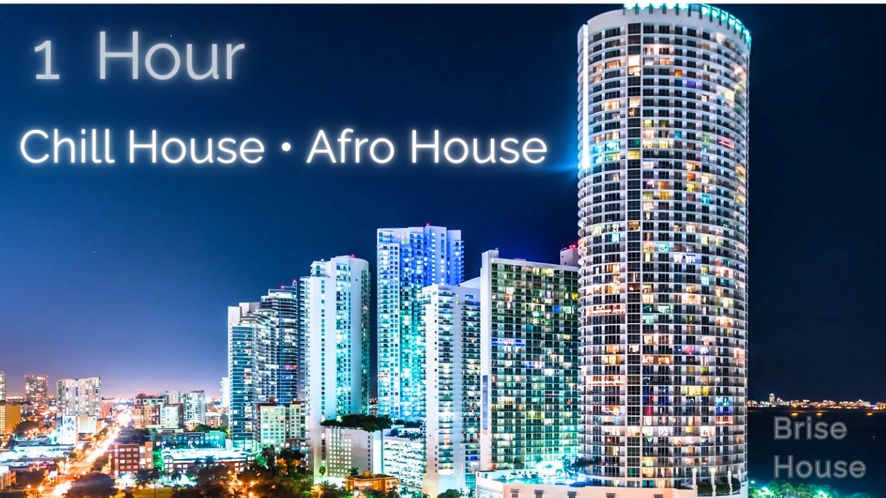 Chill House & Afro House Mix - Deep House Vibes | 4K City Journey