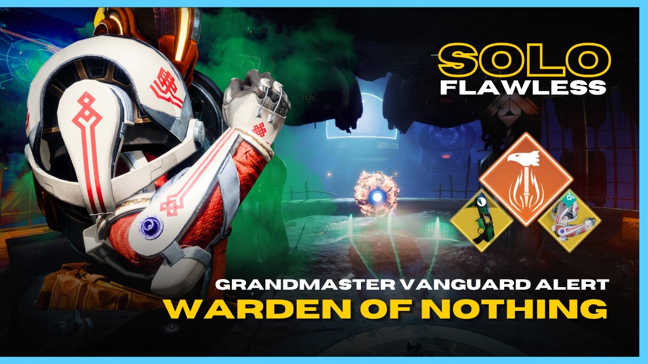 Ashen Wake Fusion Grenades on Solar Titan - Solo GM Vanguard Alert 