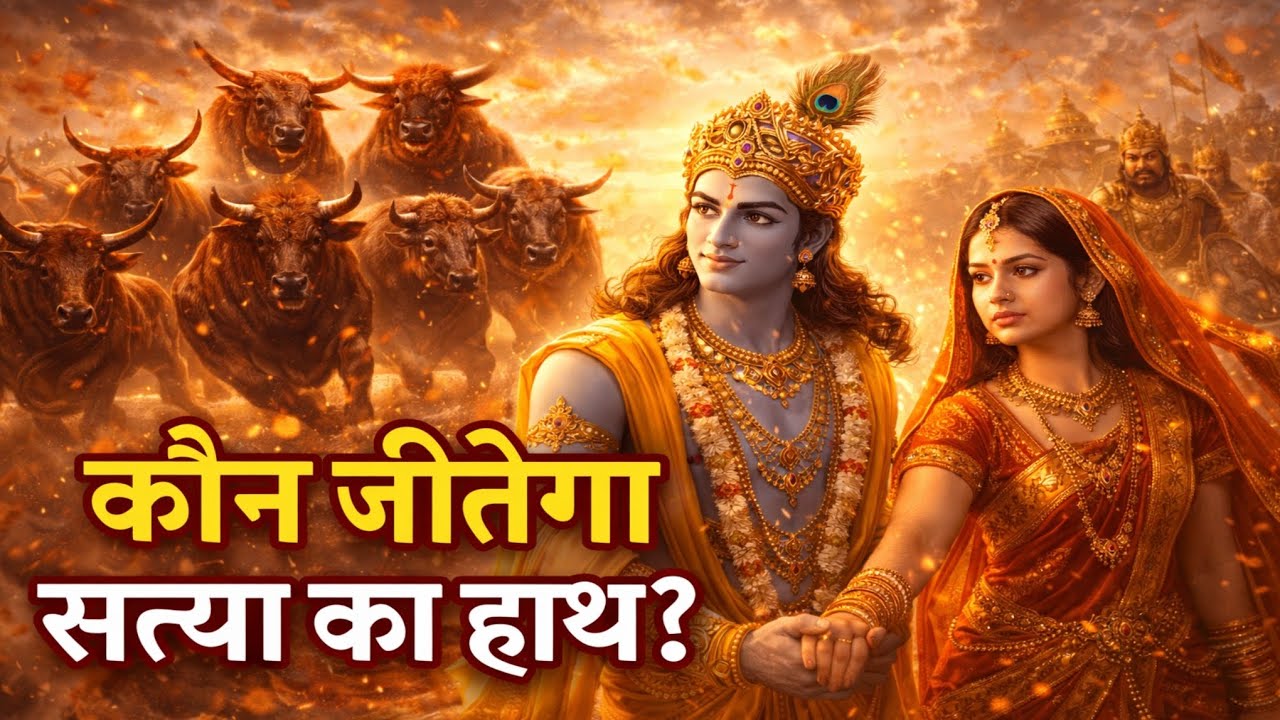 श्रीकृष्ण की वह लीला जिसने सबको चौंका दिया | माता सत्या की कथा