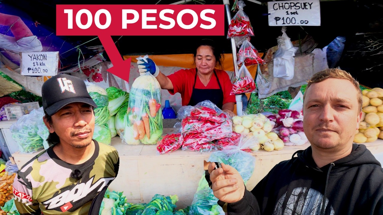 Philippines CHEAPEST Vegetables? Filipino Friend Becoming Healthy