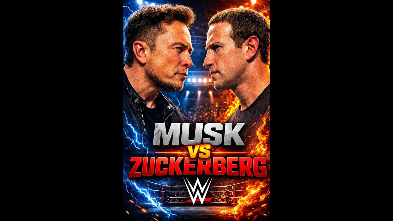 🔴Billionaire Battle! Zuckberg vs Elun Mask | WWE 2K25 Extreme Rules Match 🔥