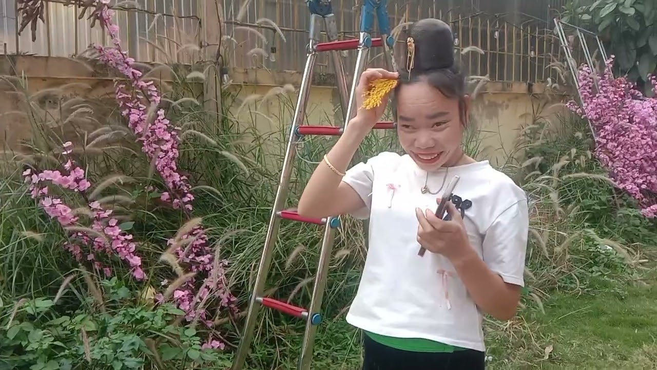 Em hương đi chơi rất vui 