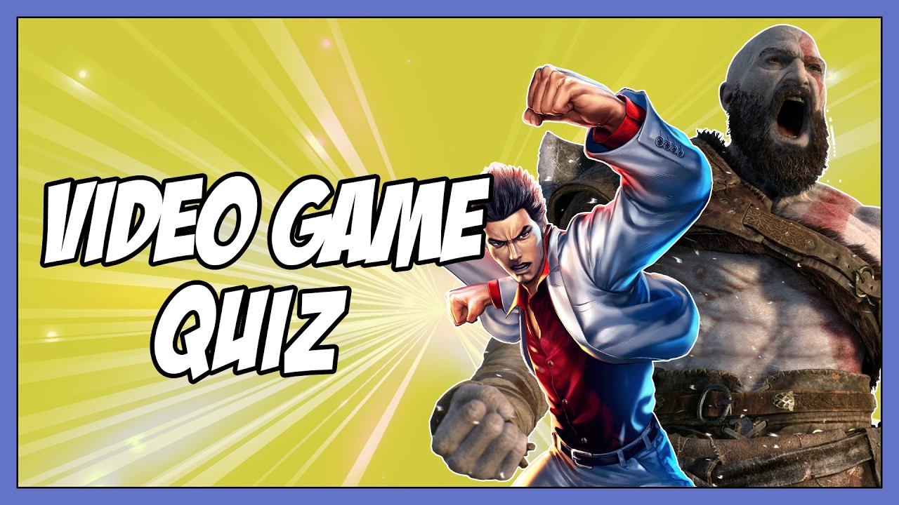 Video Game Quiz #70 - Images, Music, Characters, Locations, and Pause Menu!