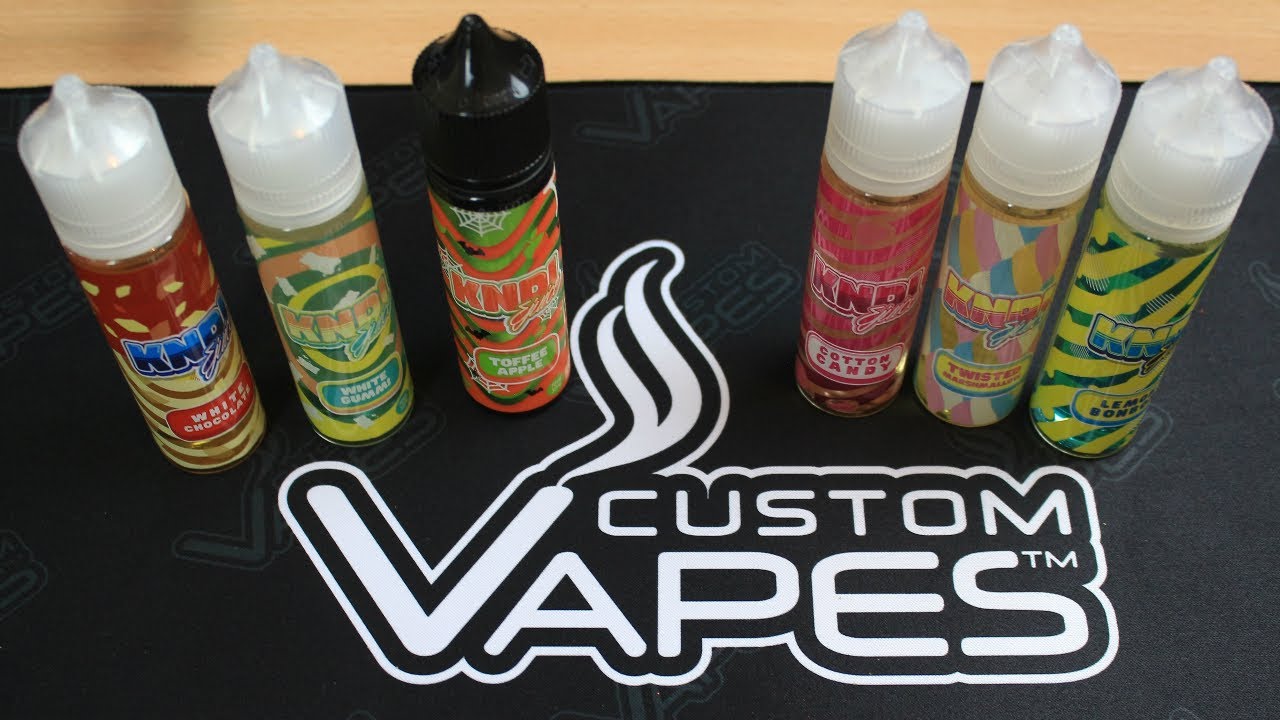 KNDI Ejuice Line Presentation & Tasting