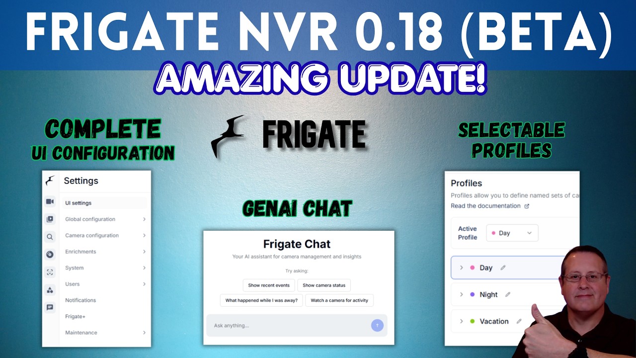 Лучший open-source NVR стал еще лучше! (Frigate 0.18)