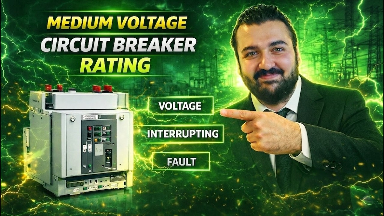 Selection of Medium Voltage Circuit Breaker Rating for Electrical Engineering