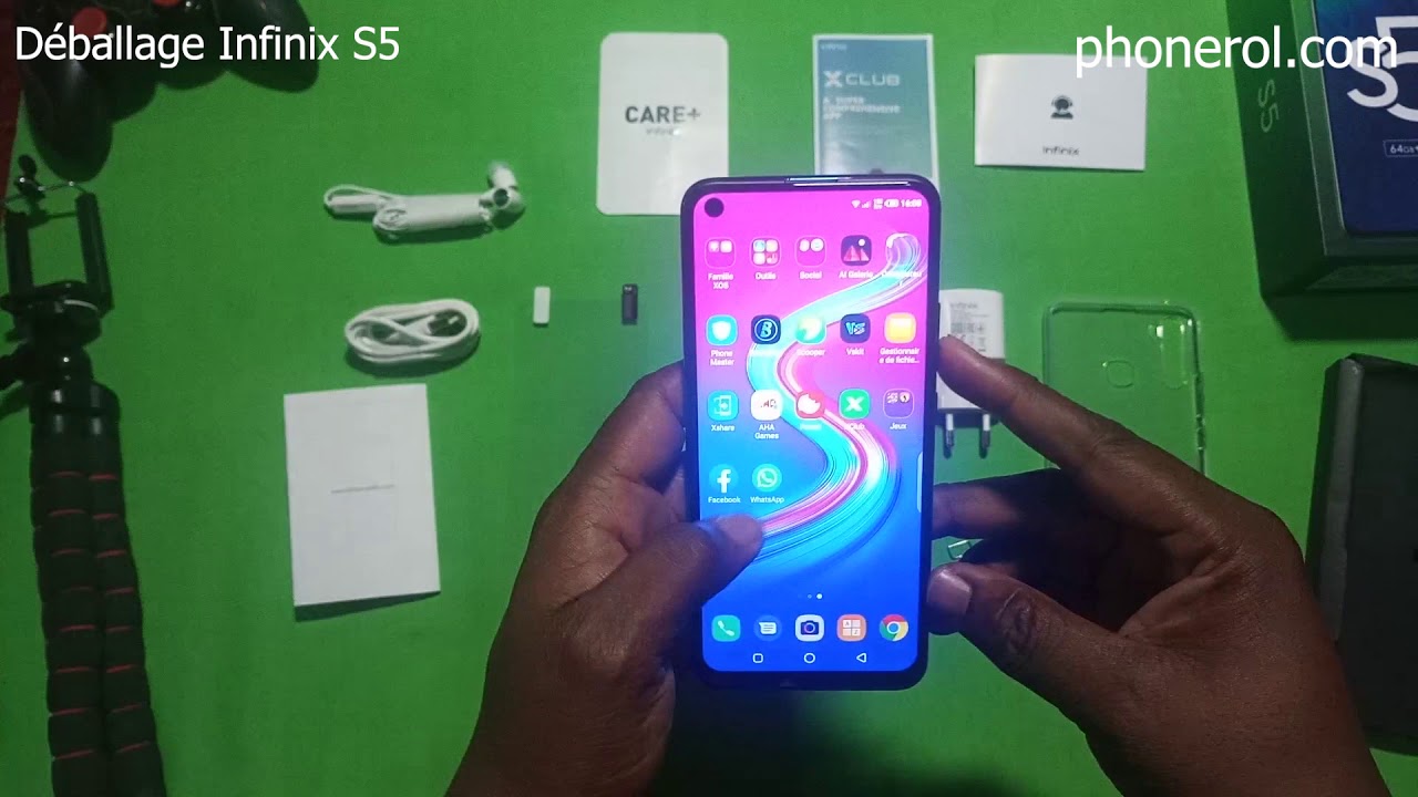 Infinix S5 Unboxing et Premières Impressions
