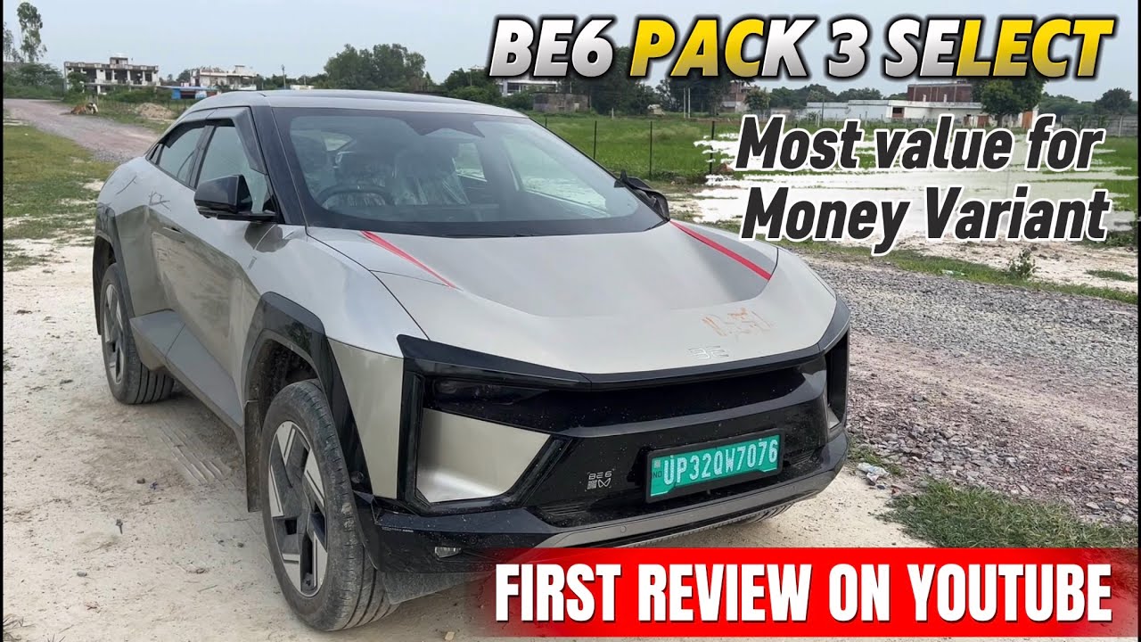 Mahindra BE6 Pack 3 SELECT( 59kwh ), first fully detailed review on youtube 