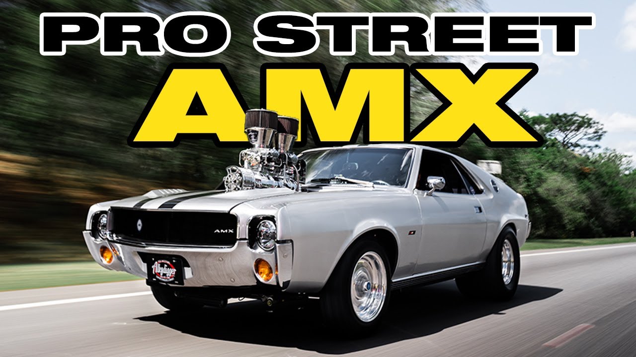 AMX 1968 года с двигателем вентилятора Small Block | Американский маслкар старой школы