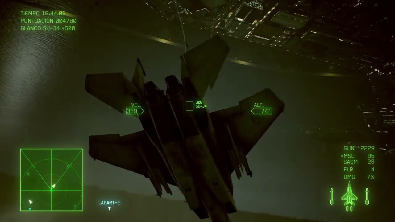 Ace Combat 7 en Español - Misión 16 Last Hope