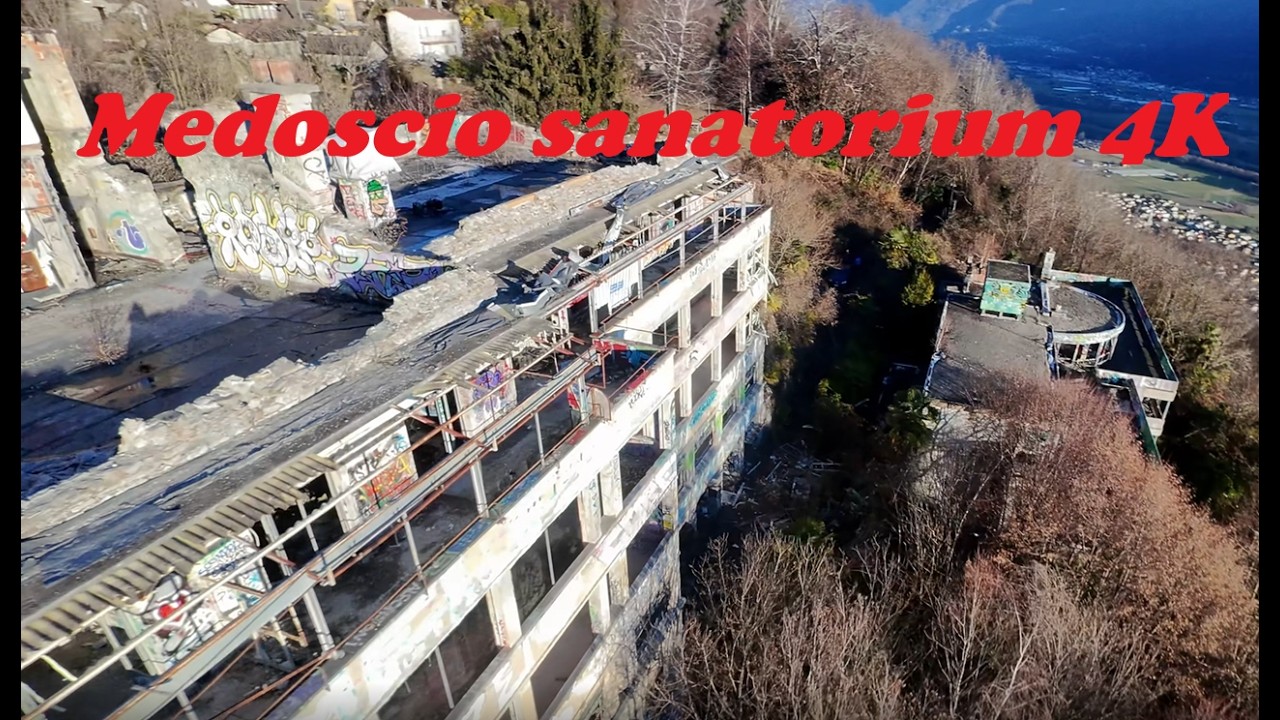 The abandoned MEDOSCIO SANATORIUM, A place about to disappear! And Sassariente mountain FPV drone