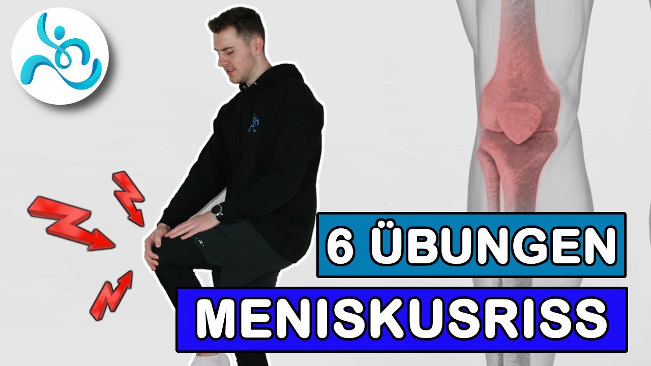 Meniskusriss zu Hause behandeln | 6 einfache Übungen