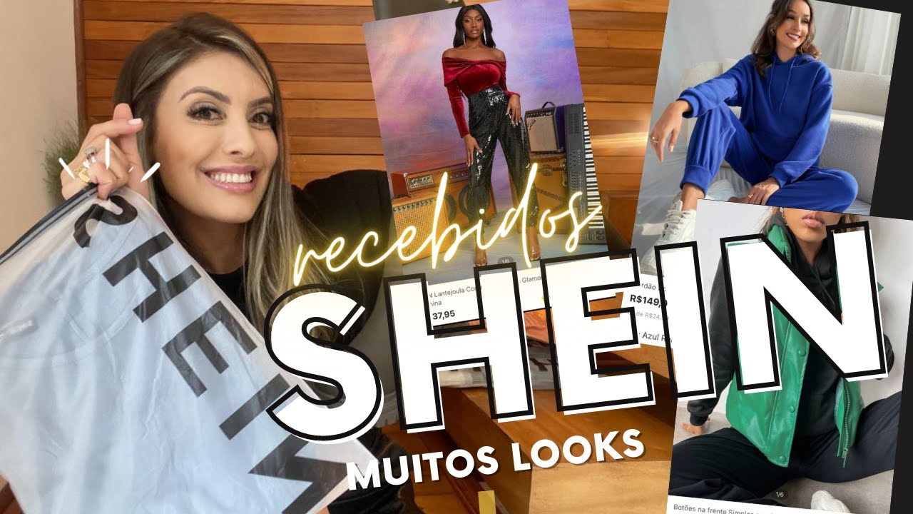 RECEBIDOS SHEIN  de INVERNO, MUITO LOOKS SHEIN LINDOS!!