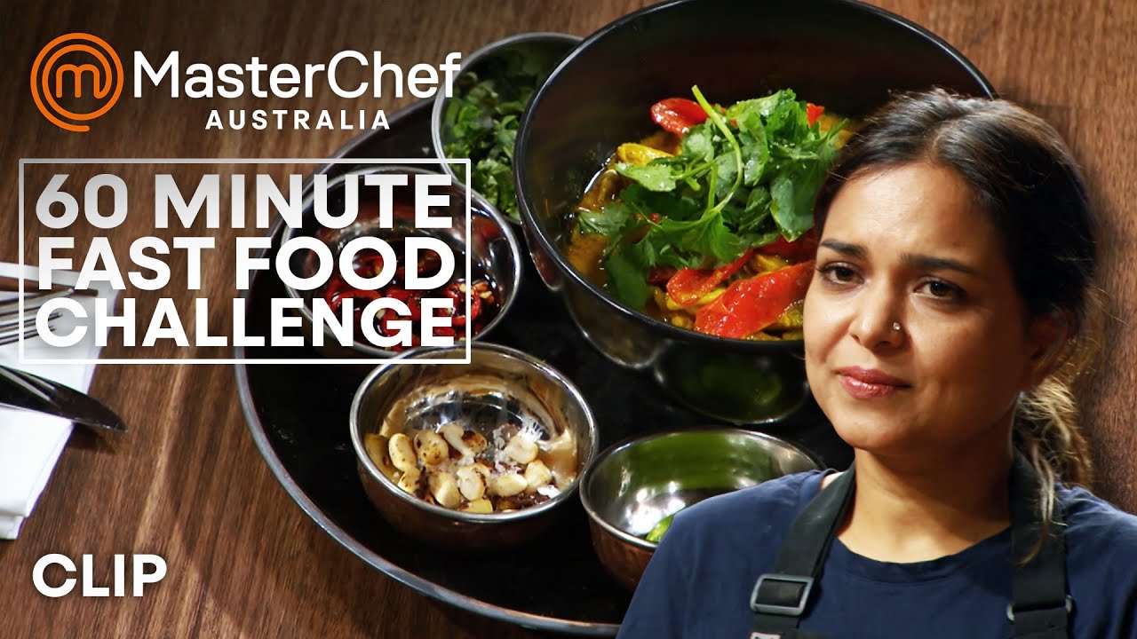 60‑Minute Fast Food Challenge: Tacos, Curry & More | MasterChef Australia | MasterChef World