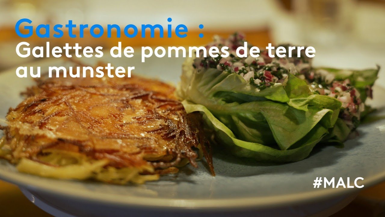 Gastronomie : galette de pommes de terre au munster